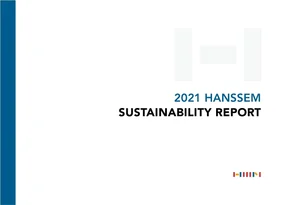 2021 HANSSEM SUSTAINABILITY REPORT
