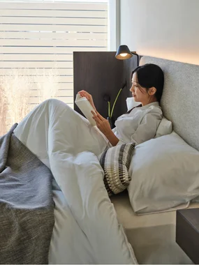 세레네차콜 호텔침대