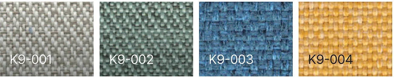 SCREEN STITCH 23 스티치 23 - 패브릭 색상 스와치 (K9-001, K9-002, K9-003, K9-004)