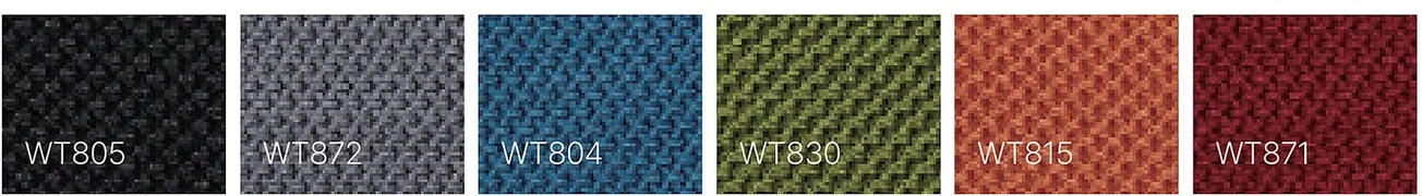 MUC-STAY 스테이 - 패브릭 색상 스와치 (WT805, WT872, WT804, WT830, WT815, WT871)