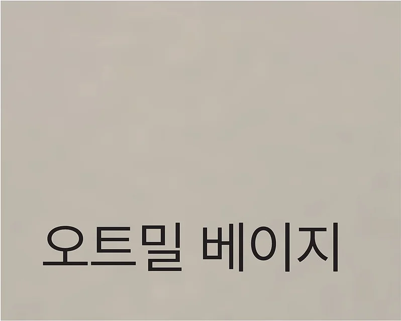 WILLING 윌링 - 등판 메쉬 / 좌판 패브릭 색상 스와치 (오트밀 베이지)