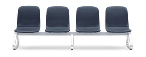 BENCH-26 BENCH-26 - 등받이형 봉제 등, 좌판 4인석